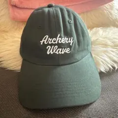Archery Wave キャップ ダークグリーン