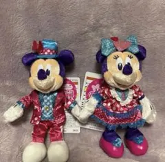パルパルーザ ミニーのファンダーランド ぬいぐるみバッチ　ミニーとミッキー