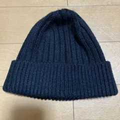 【ユニクロ】黒 ニットビーニー ONE SIZE