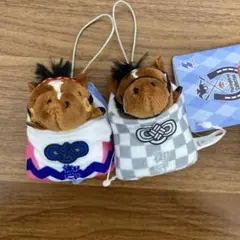 サラブレッドコレクション　お守りマスコット2 　ドウデュース トウカイテイオー