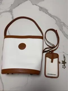 STARBUCKS カスタマイズジャーニー バケットバッグ＆マルチケースセット