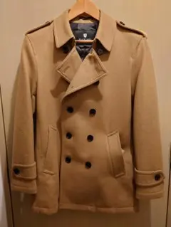 ウールショートトレンチ