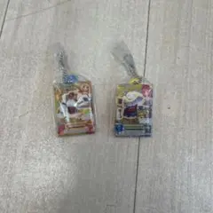 アイカツカード 2枚セット ストラップ付き