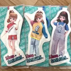 リカちゃん　セーラーズ　ダイカットキーチェーン3種Licca × SAILORS
