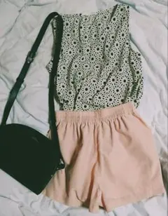 VINTAGE shop購入 ピンクショートパンツのサムネイル