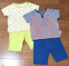 ユニクロ　パジャマ　夏用　半袖　2セット　サイズ90
