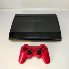 PS3 CECH-4300C 本体 赤コントローラー付 中古 動作未確認
