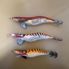 エギ 3本セット イカ釣り ルアー　3.0号×1 3.5号×2