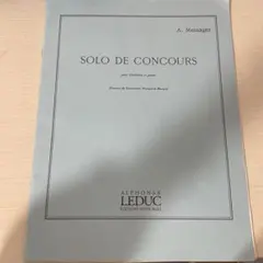 A. Messager SOLO DE CONCOURS