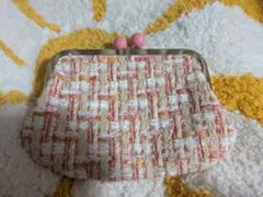 NOJESS ピンク系ツイードポーチのサムネイル