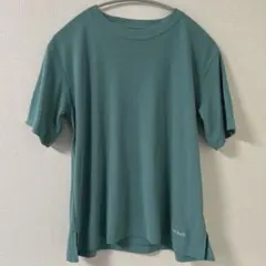 モンベル　WIC.リラックス T Women's ブルーグリーン