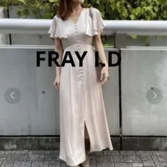 新品未使用 フレイアイディー ラッフルスリーブドレス ワンピース 結婚