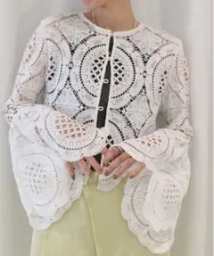 MEDI INDIAN 2WAY BIG LACE TOPS AMERIのサムネイル