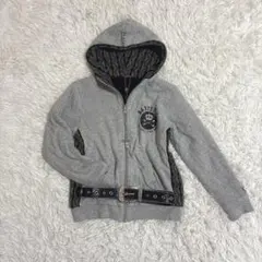 00s Y2K BABY DOLL ネイティブ柄　リバーシブル　パーカー　海外