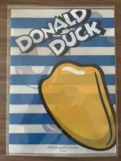 ドナルドダック クリアファイル