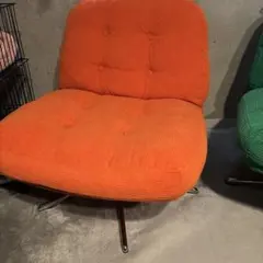 IKEA ディヴリンゲ　1シーター　パーソナルチェア　ソファ　1人掛け　オレンジ
