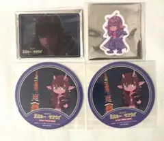 ミルキーサブウェイ アカネ クリアカード ダイカットステッカー コースター