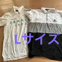 le coq sportif L メンズ　ゴルフポロシャツ
