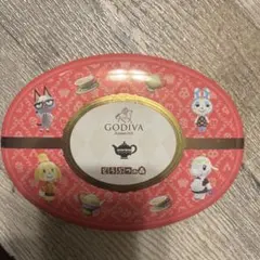 GODIVA 동물의 숲 空き缶