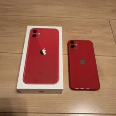 *ジャンク品* iPhone11 レッド　画面割れ
