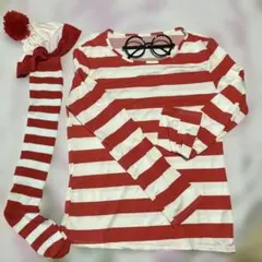 ウォーリーをさがせ　コスプレ　コスチューム