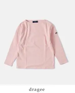 【SAINT JAMES】ウェッソン無地(T3/ドラジェ ピンク)