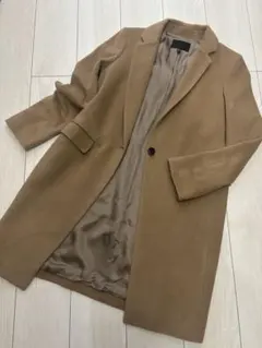 iCB アイシービーキャメルチェスターコート！シンプルで素敵