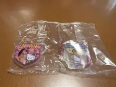マツケンサンバ×ハローキティ ふらっとめじるしアクセサリー２　2個セット
