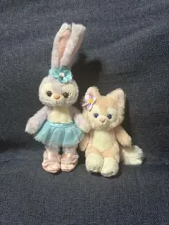 ステラルーとリーナベルキーホルダーぬいぐるみセット