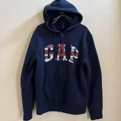 [リメイク品]GAP ネイビー フルジップパーカー L GAP ネイビー フルジップ パーカー Lサイズ - メルカリ