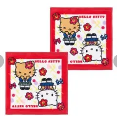 ハローキティ 日焼けキティしまむら ハンドタオル2枚組♡新品♡