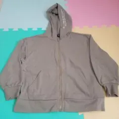 COMME CA ISM グレー パーカー 120A