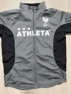 ATHLETA ジャージ上　グレー・ブラック