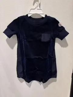 MONCLER ネイビー 半袖ワンピース