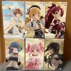 魔法少女まどか☆マギカ フィギュア6体セットまとめ売り 劇場版 魔法少女まどか☆マギカ フィギュア まとめ売り 5種 全6点