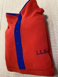 【新品未使用】エルエルビーン スナップＴ フリース 赤 レッド　M