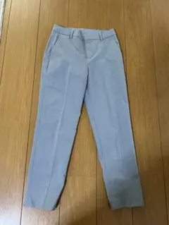 ユニクロストレッチパンツW58薄いグレー