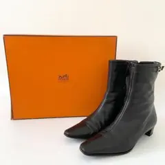 HERMES エルメス ショートブーツ オマージュ　レザー　ブーティ　コンスタンのサムネイル