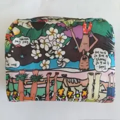 LeSportsac レスポートサック 小型ポーチ ハワイ限定エイミーデイビス