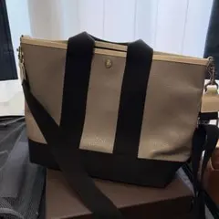 Breath TOPKAPI グレー ブラック トートバッグ