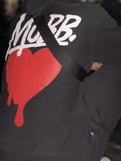 MOBB. ハートロゴ プリント Tシャツ パーカーセット‼️ - メルカリ