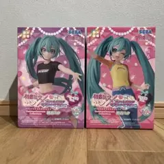 初音ミク×オシャレ魔女♡ラブandベリー　フィギュア2体セットの未開封品