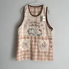 ドラえもん ハローキティ エプロン 新品未使用