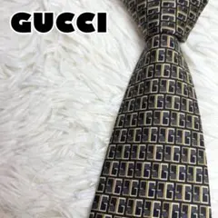 【ほぼ未使用】GUCCI ネクタイ　GG柄