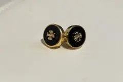 Tory Burch ピアス　ブラック