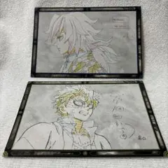 【10552】鬼滅の刃 おすそ分けポストカード 不死川実弥 冨岡義勇