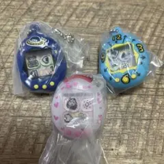 たまごっち　シャカシャカチャームコレクション　3点セット　ガチャガチャ