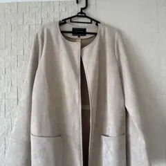 ノーカラーコート