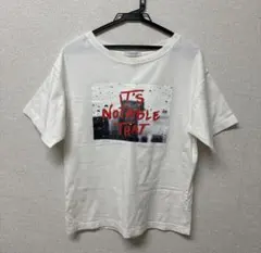 ジーナシス　レディースティシャツ　ホワイト　フリー