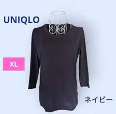 UNIQLO　ユニクロ　Ｔシャツ　ネイビー　スポーツ　XLサイズ